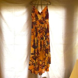 Strappy high low dress